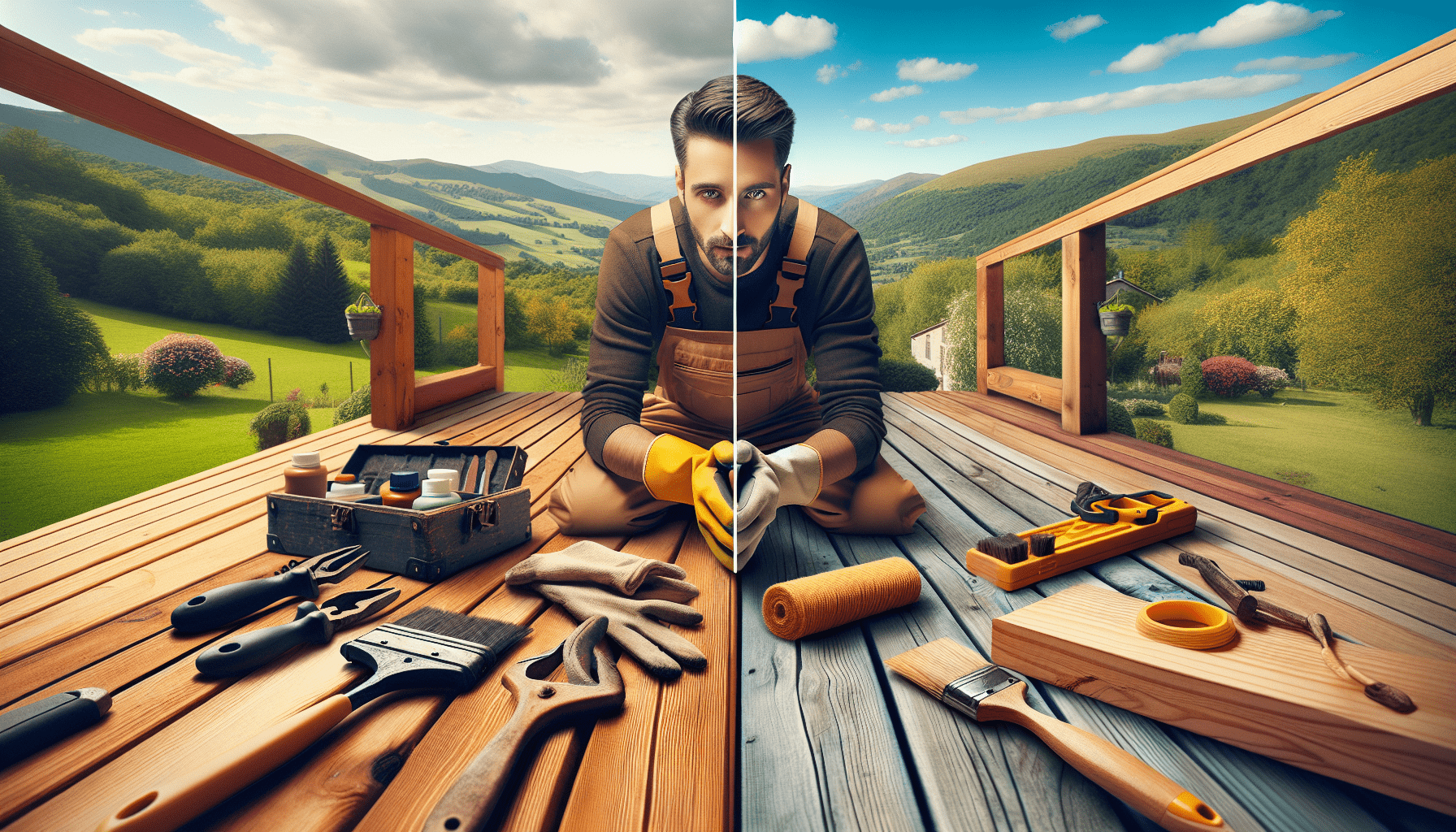 Deck Maintenance Handyman In Chester County